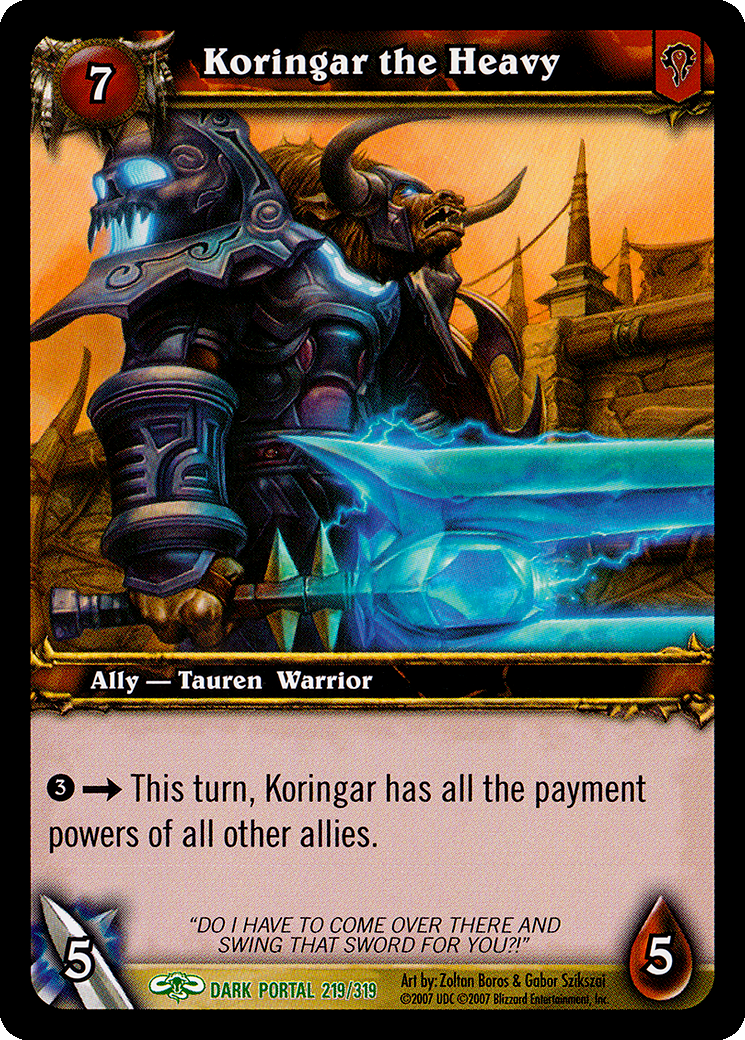 Koringar the Heavy